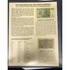 WORLD BANKNOTES ALBUM . CHINA, GERMANY, GREECE AND MANY MORE